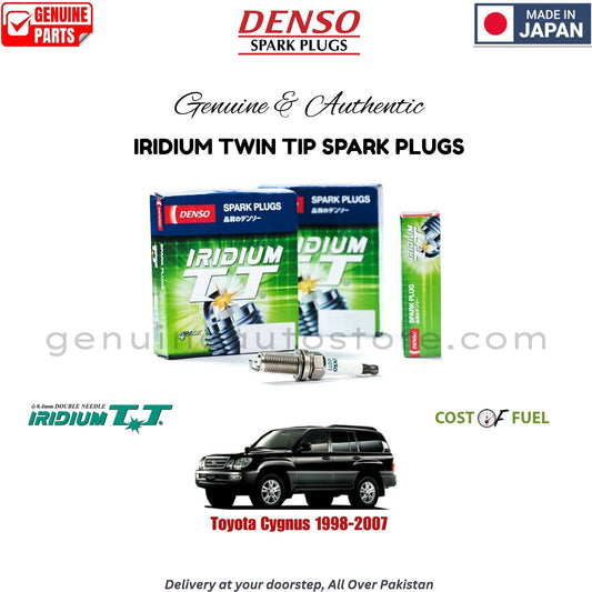 Toyota Cygnus 1998-2007 DENSO IRIDIUM TWIN TIP SPARK PLUG in Pakistan, 100% Genuine, Reliable, Best Price, Cash on Delivery Available    