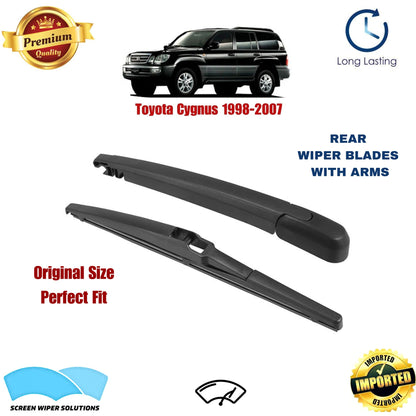 Toyota Cygnus 1998-2007 Rear Wiper Blade with Arm in Pakistan