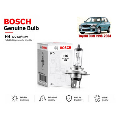 Toyota Duet 1998-2004 Headlight Bulb Bosch in Pakistan