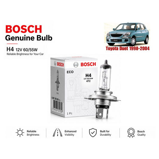 Toyota Duet 1998-2004 Headlight Bulb Bosch in Pakistan