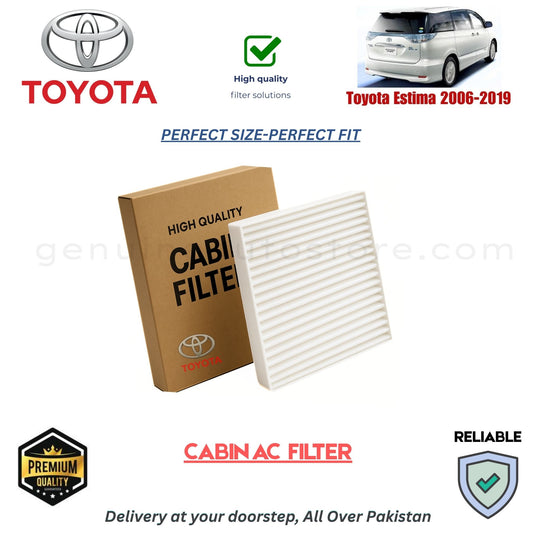 Toyota Estima 2006-2019 CABIN AC FILTER in Pakistan. 100% Genuine, Reliable, Best Price, Cash on Delivery Available 