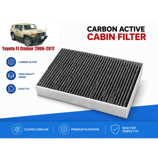 Toyota Fj Cruiser 2006-2017 Cabin Filter Carbon Active  in Pakistan