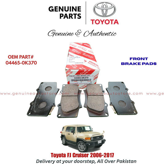 Toyota Fj Cruiser 2006-2017 Genuine Front Brake Pads 04465-0K370 Pakistan