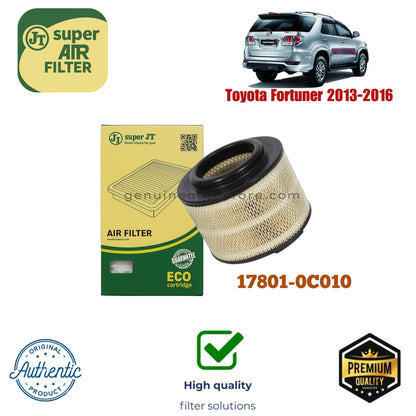 Toyota Fortuner 2013-2016 Air Filter Super JT 17801-0C010 in Pakistan