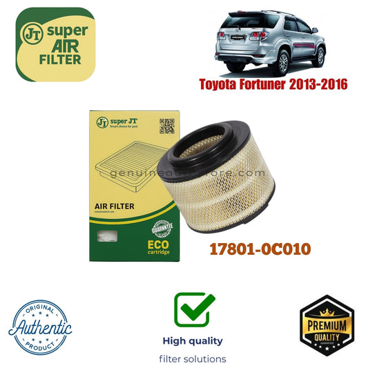 Toyota Fortuner 2013-2016 Air Filter Super JT 17801-0C010 in Pakistan