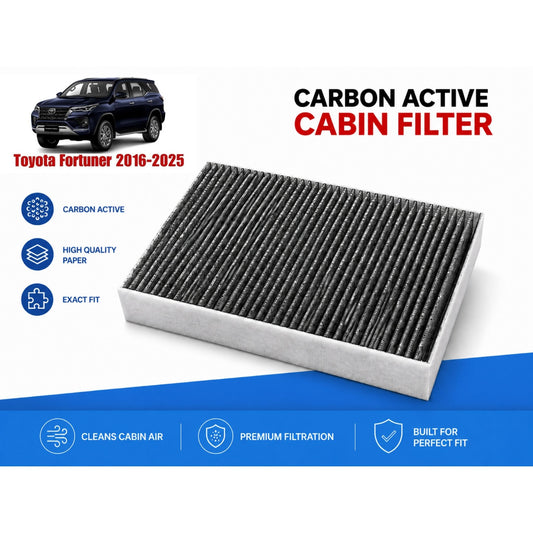 Toyota Fortuner 2016-2025 Cabin Filter Carbon Active  in Pakistan
