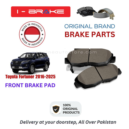 Toyota Fortuner 2016-2025 Front Brake Pads iBrake Indonesia Genuine