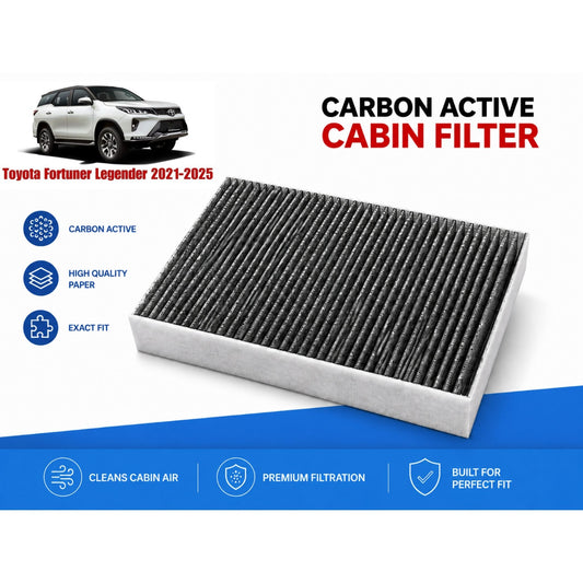 Toyota Fortuner Legender 2021-2025 Cabin Filter Carbon Active  in Pakistan