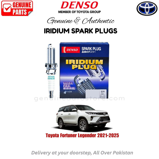 Toyota Fortuner Legender 2021-2025 Denso Iridium Spark Plug in Pakistan, 100% Genuine, Reliable, Best Price, Cash on Delivery Available   