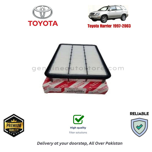  Toyota Harrier 1997-2003  Air Filter Premium Quality in Pakistan, 100% Genuine, Reliable, Best Price, Cash on Delivery 