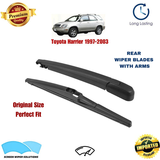 Toyota Harrier 1997-2003 Rear Wiper Blade with Arm in Pakistan