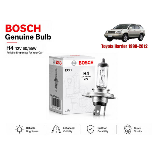 Toyota Harrier 1998-2012 Headlight Bulb Bosch in Pakistan