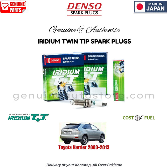 Toyota Harrier 2003-2013 DENSO IRIDIUM TWIN TIP SPARK PLUG in Pakistan, 100% Genuine, Reliable, Best Price, Cash on Delivery Available    