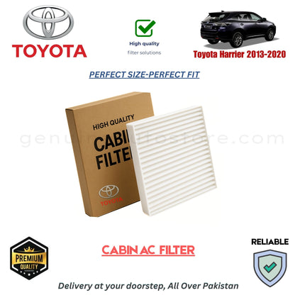 Toyota Harrier 2013-2020 CABIN AC FILTER in Pakistan. 100% Genuine, Reliable, Best Price, Cash on Delivery Available 