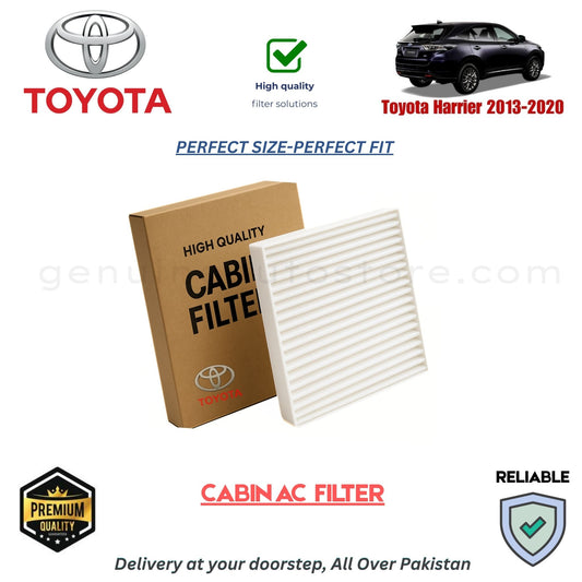 Toyota Harrier 2013-2020 CABIN AC FILTER in Pakistan. 100% Genuine, Reliable, Best Price, Cash on Delivery Available 
