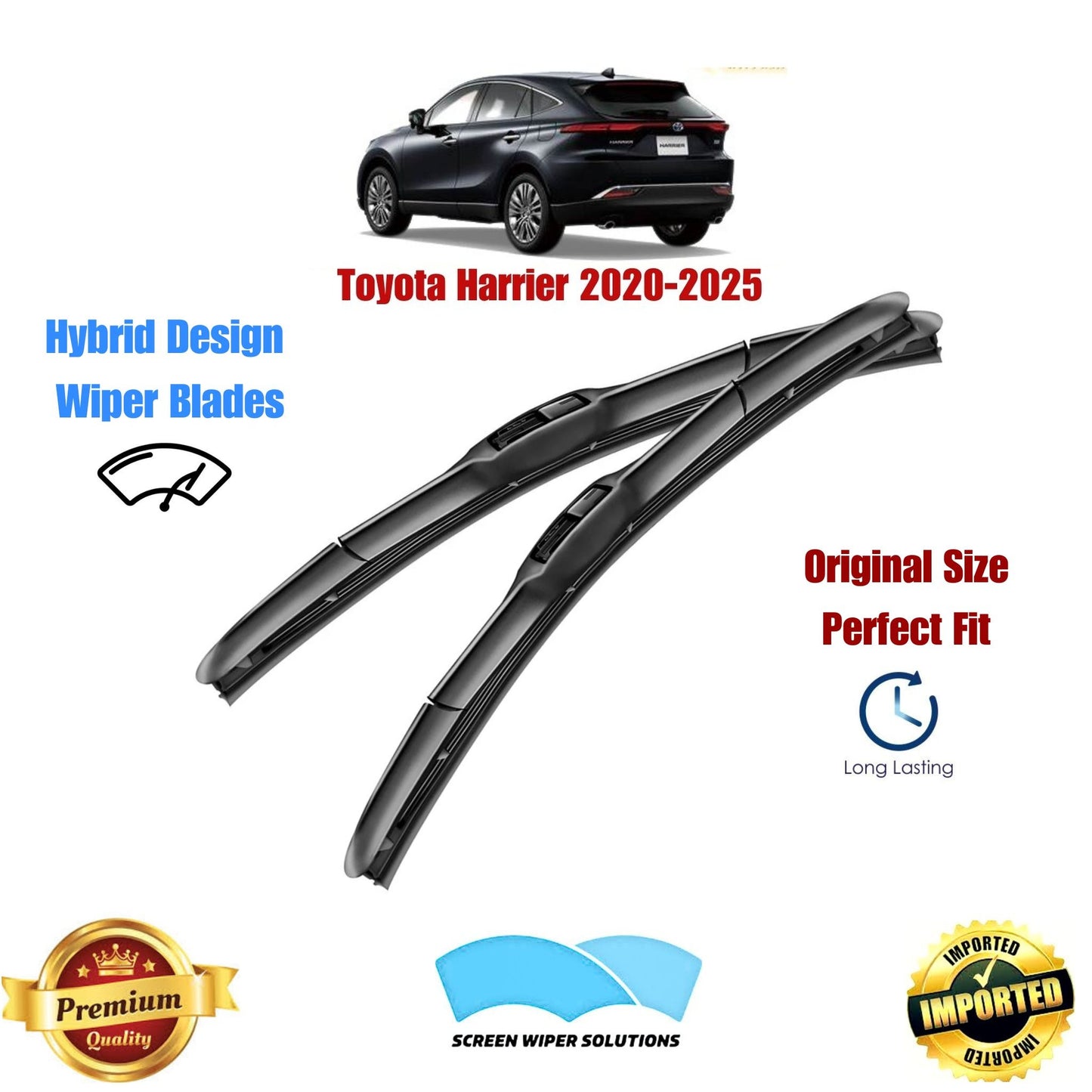 Toyota Harrier 2020-2025_Aero_Soft_Wiper_Blade_Set_in_Pakistan