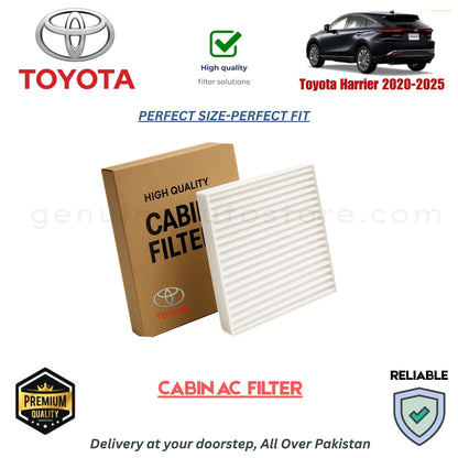 Toyota Harrier 2020-2025 CABIN AC FILTER in Pakistan. 100% Genuine, Reliable, Best Price, Cash on Delivery Available 