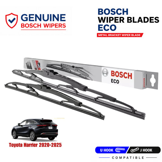 Bosch Genuine metal front wiper set for Toyota Harrier 2020-2025, pair of two