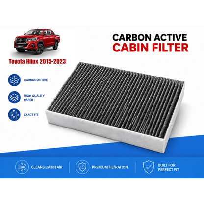 Toyota Hilux 2015-2023 Cabin Filter Carbon Active  in Pakistan