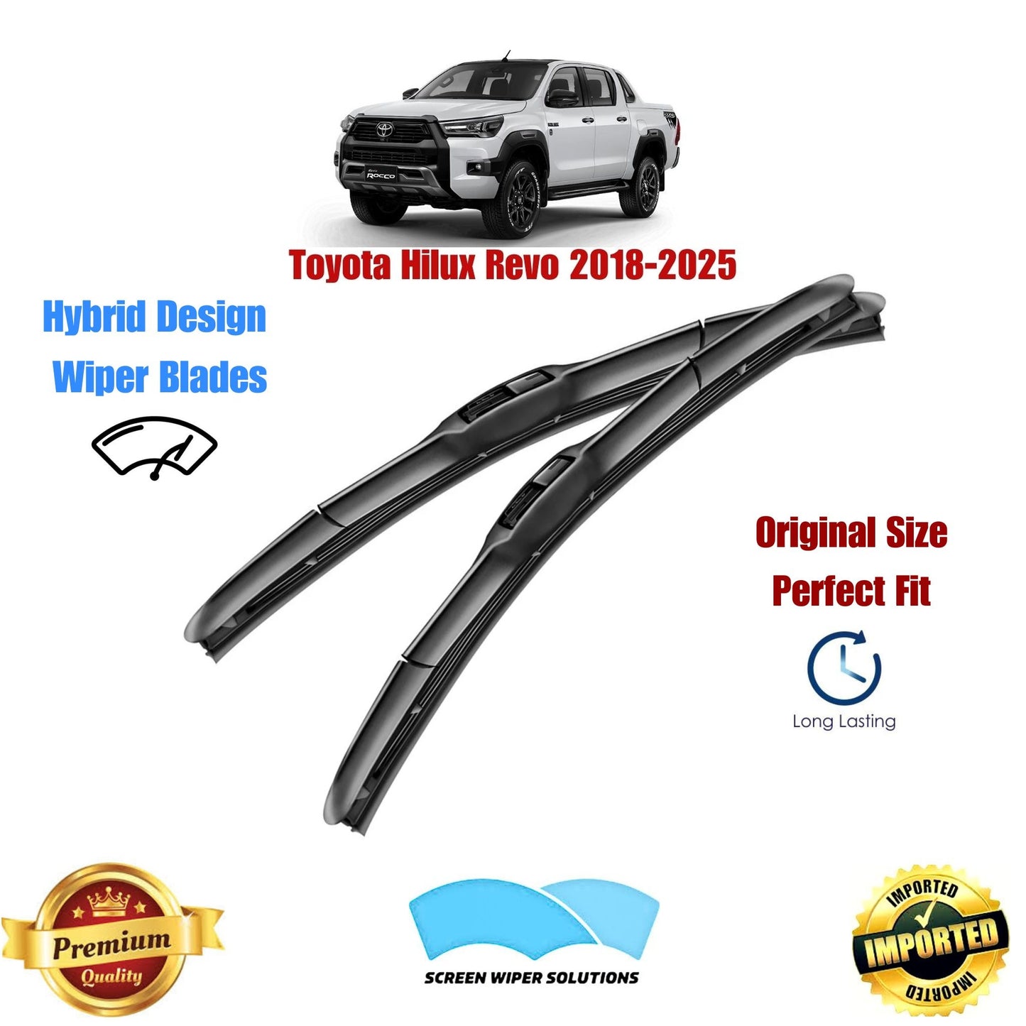Toyota Hilux Revo 2018-2025_Aero_Soft_Wiper_Blade_Set_in_Pakistan