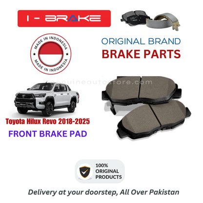 Toyota Hilux Revo 2018-2025 Front Brake Pads iBrake Indonesia Genuine