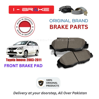 Toyota Innova 2003-2011 Front Brake Pads iBrake Indonesia Genuine