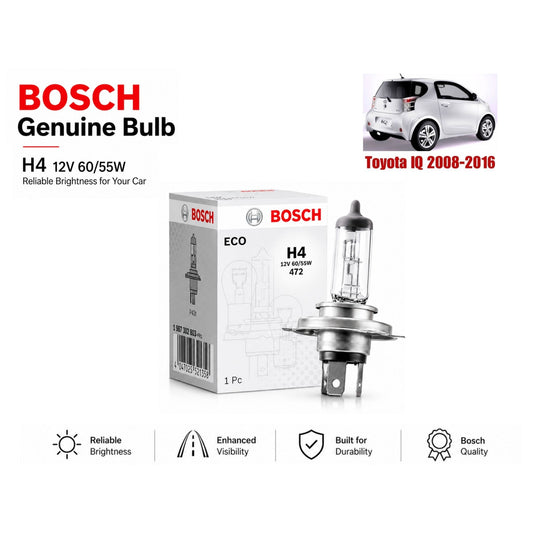 Toyota Iq 2008-2016 Headlight Bulb Bosch in Pakistan