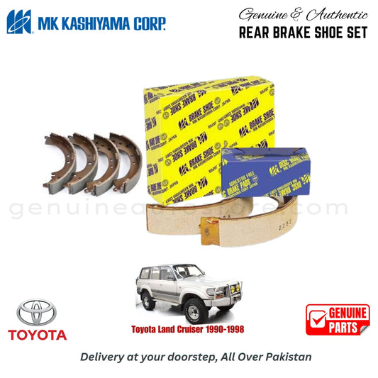 Toyota Land Cruiser 1990-1998 MK JAPAN REAR BRAKE SHOE SET in Pakistan. 100% Genuine, Reliable, Best Price, Cash on Delivery Available