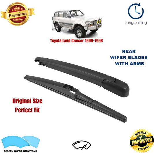 Toyota Land Cruiser 1990-1998 Rear Wiper Blade with Arm in Pakistan