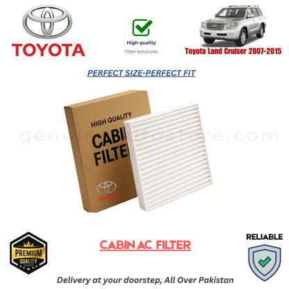 Toyota Land Cruiser 2007-2015 CABIN AC FILTER in Pakistan. 100% Genuine, Reliable, Best Price, Cash on Delivery Available 
