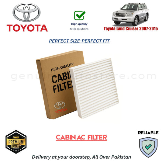 Toyota Land Cruiser 2007-2015 CABIN AC FILTER in Pakistan. 100% Genuine, Reliable, Best Price, Cash on Delivery Available 