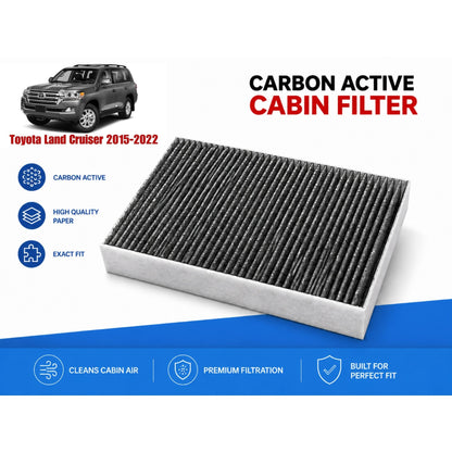 Toyota Land Cruiser 2015-2022 Cabin Filter Carbon Active  in Pakistan