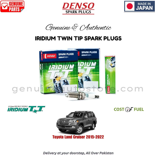 Toyota Land Cruiser 2015-2022 DENSO IRIDIUM TWIN TIP SPARK PLUG in Pakistan, 100% Genuine, Reliable, Best Price, Cash on Delivery Available    