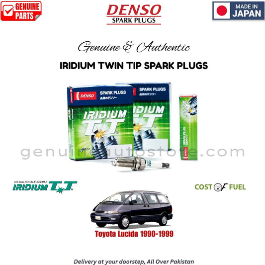 Toyota Lucida 1990-1999 DENSO IRIDIUM TWIN TIP SPARK PLUG in Pakistan, 100% Genuine, Reliable, Best Price, Cash on Delivery Available    