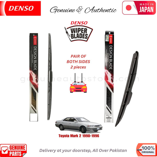 Toyota Mark 2 1990-1996 DENSO JAPAN WIPER BLADE SET in Pakistan. 100% Genuine, Original, Best Price, Cash on Delivery Available