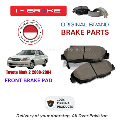 Toyota Mark 2 2000-2004 Front Brake Pads iBrake Indonesia Genuine