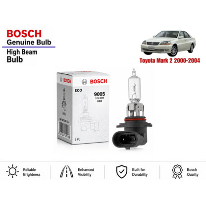 Toyota Mark 2 2000-2004 High Beam Headlight Bulb Bosch in Pakistan