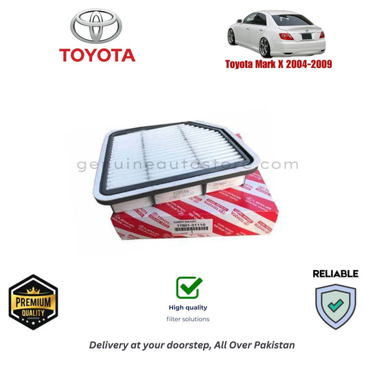 Toyota Mark X  2004-2009 Air Filter Premium Quality in Pakistan, 100% Genuine, Reliable, Best Price, Cash on Delivery 