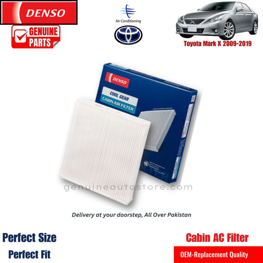 Toyota Mark X 2009-2019 Denso Genuine Cabin Ac Filter in Pakistan. 100% Genuine, Reliable, Best Price, Cash on Delivery Available   