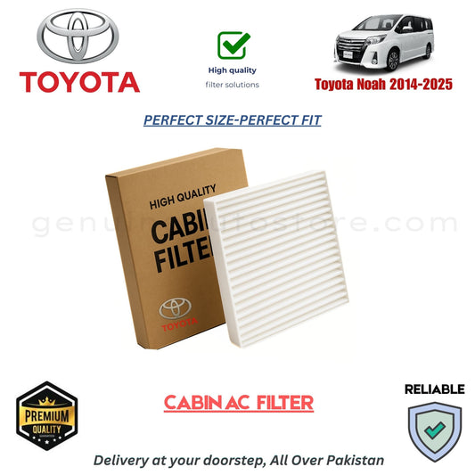 Toyota Noah 2014-2025 CABIN AC FILTER in Pakistan. 100% Genuine, Reliable, Best Price, Cash on Delivery Available 