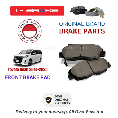 Toyota Noah 2014-2025 Front Brake Pads iBrake Indonesia Genuine