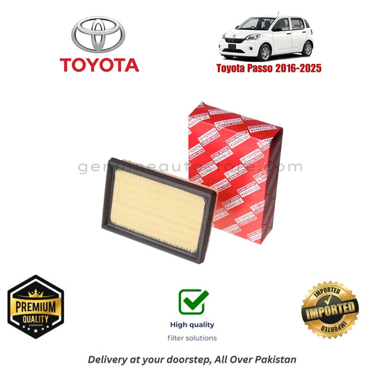 Toyota Passo 2016-2025 Air Filter Premium Quality in Pakistan, 100% Genuine, Reliable, Best Price, Cash on Delivery 