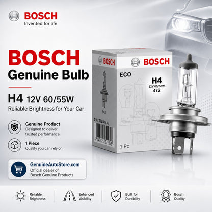 Toyota Passo 2016-2025 Headlight Bulb Bosch in Pakistan