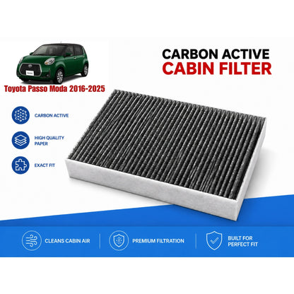 Toyota Passo Moda 2016-2025 Cabin Filter Carbon Active  in Pakistan