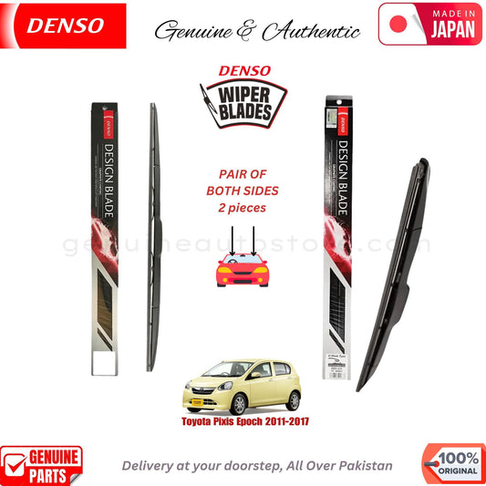 Toyota Pixis Epoch 2011-2017 DENSO JAPAN WIPER BLADE SET in Pakistan. 100% Genuine, Original, Best Price, Cash on Delivery Available
