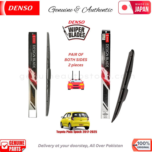 Toyota Pixis Epoch 2017-2025  DENSO JAPAN WIPER BLADE SET in Pakistan. 100% Genuine, Original, Best Price, Cash on Delivery Available