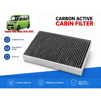 Toyota Pixis Mega 2015-2022 Cabin Filter Carbon Active  in Pakistan