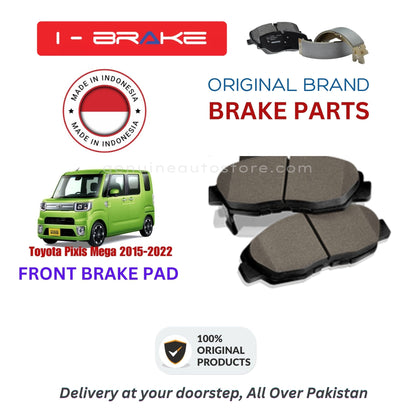 Toyota Pixis Mega 2015-2022 Front Brake Pads iBrake Indonesia Genuine
