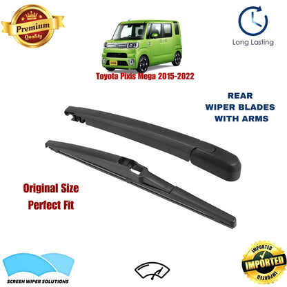 Toyota Pixis Mega 2015-2022 Rear Wiper Blade with Arm in Pakistan