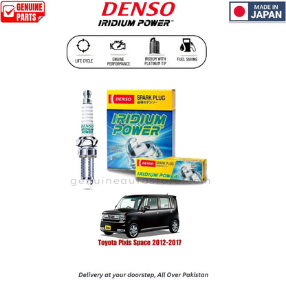 Toyota Pixis Joy 2016-2023 Denso Iridium Spark Plug in Pakistan, 100% Genuine, Reliable, Best Price, Cash on Delivery Available 